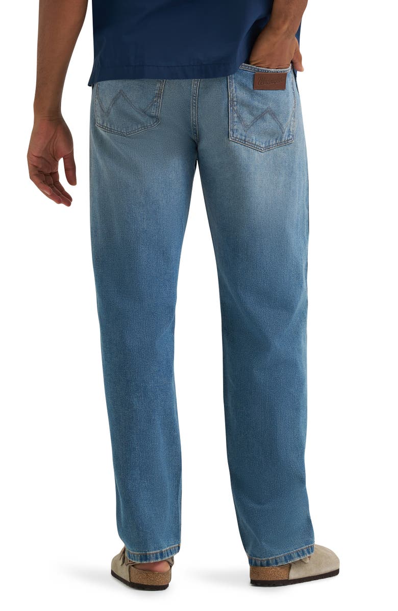 Wrangler Loose Straight Leg Jeans, Alternate, color, Authentic Medium
