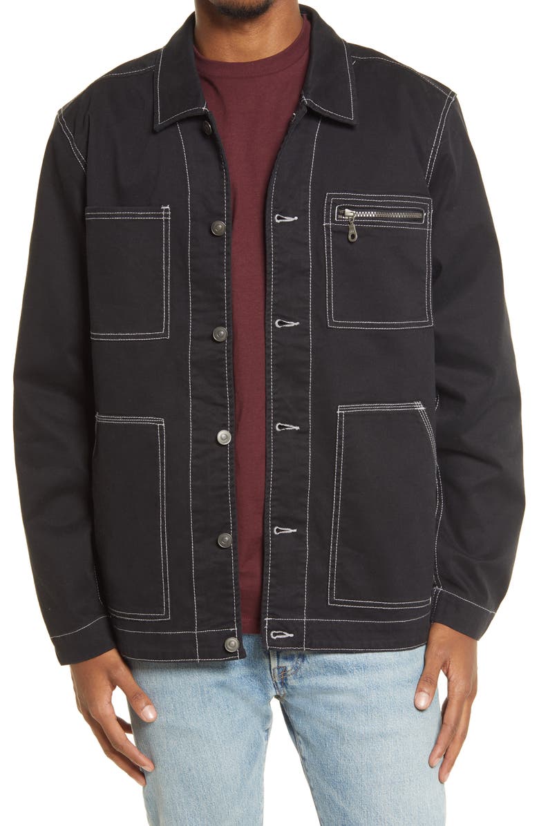 BP. Men's Canvas Chore Coat, Main, color, 