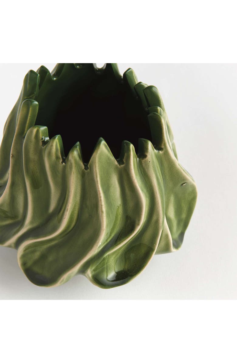 Napa Home & Garden Callista Vase, Alternate, color, Green