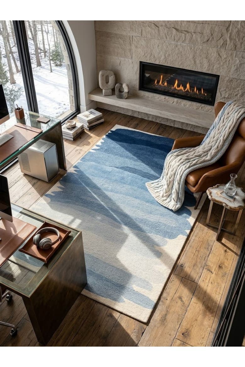 Antigua Wool Rug, Alternate, color, Blue