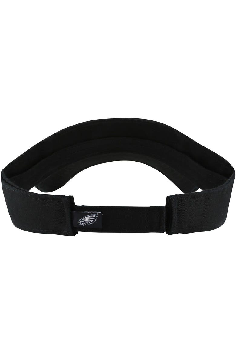Men's '47 Black Philadelphia Eagles Clean Up Visor, Alternate, color, Black