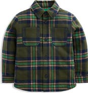 Mini Boden Kids' Check Shacket
