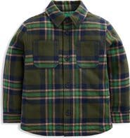Mini Boden Kids' Check Shacket