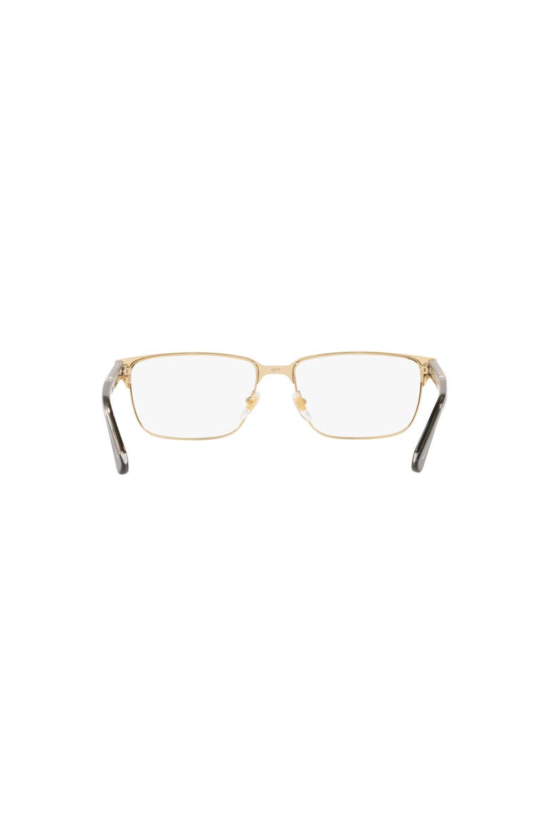 58mm Rectangle optical glasses, Alternate, color, Gold