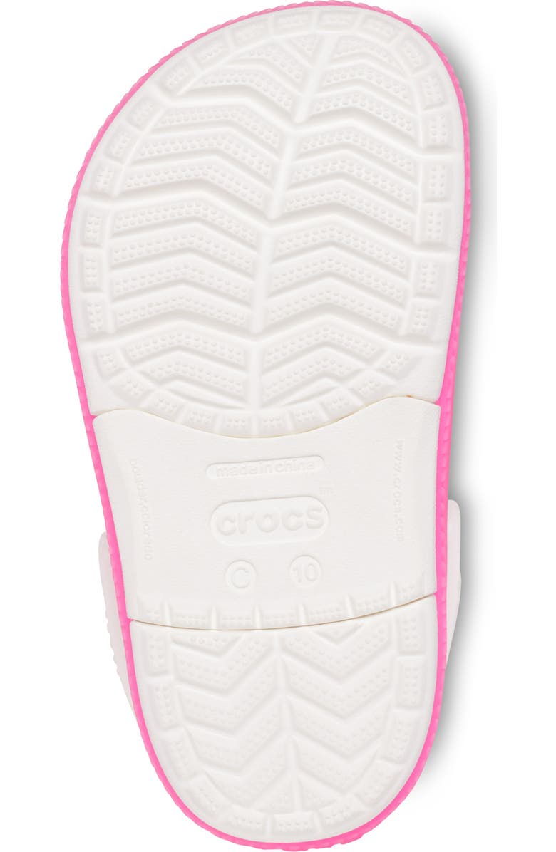 CROCS Kids' Crocband Chevron Light-Up Clog, Alternate, color,