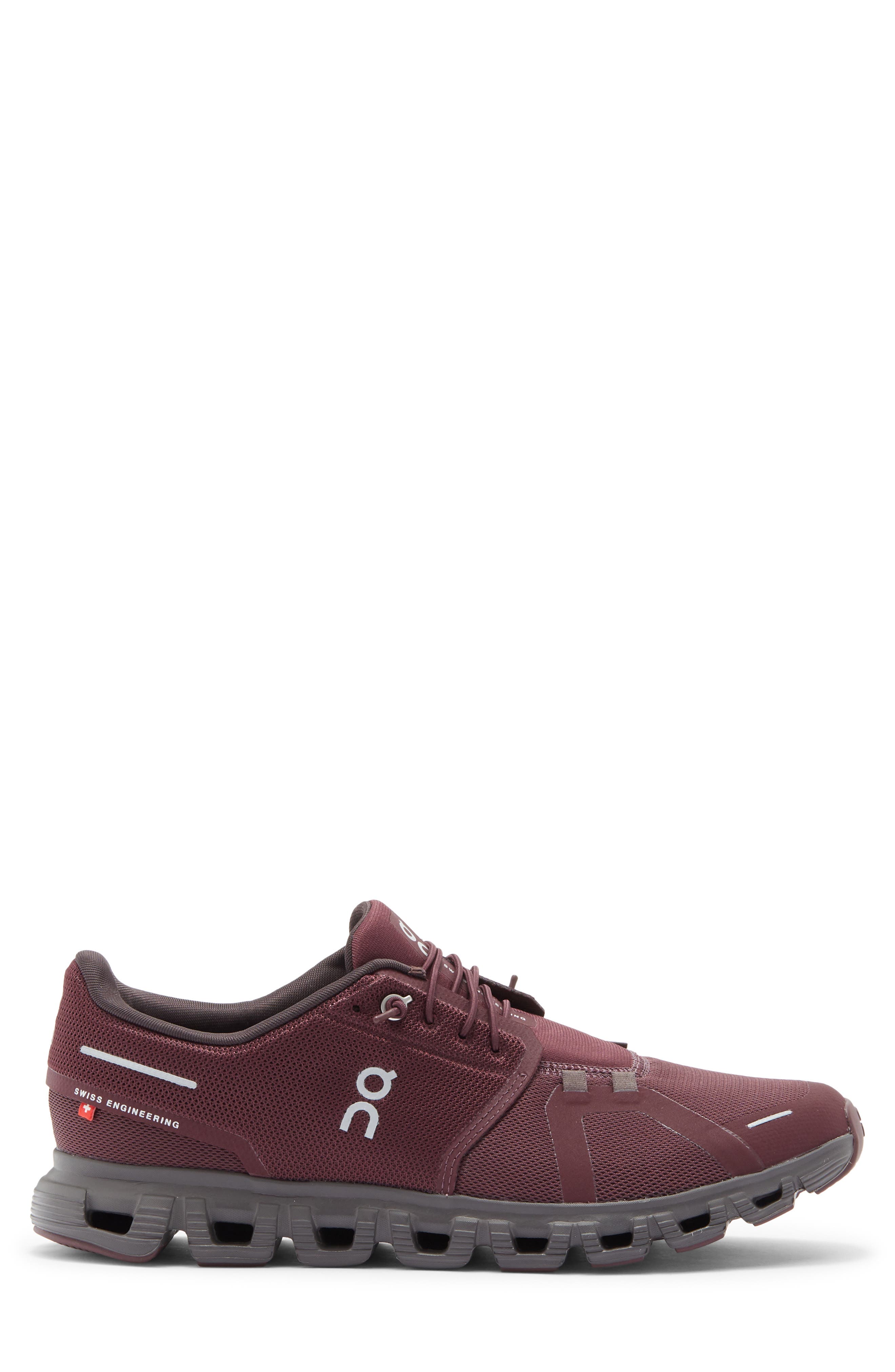 Cloud 6 Sneaker, Alternate, color, MULBERRY/ PEBBLE