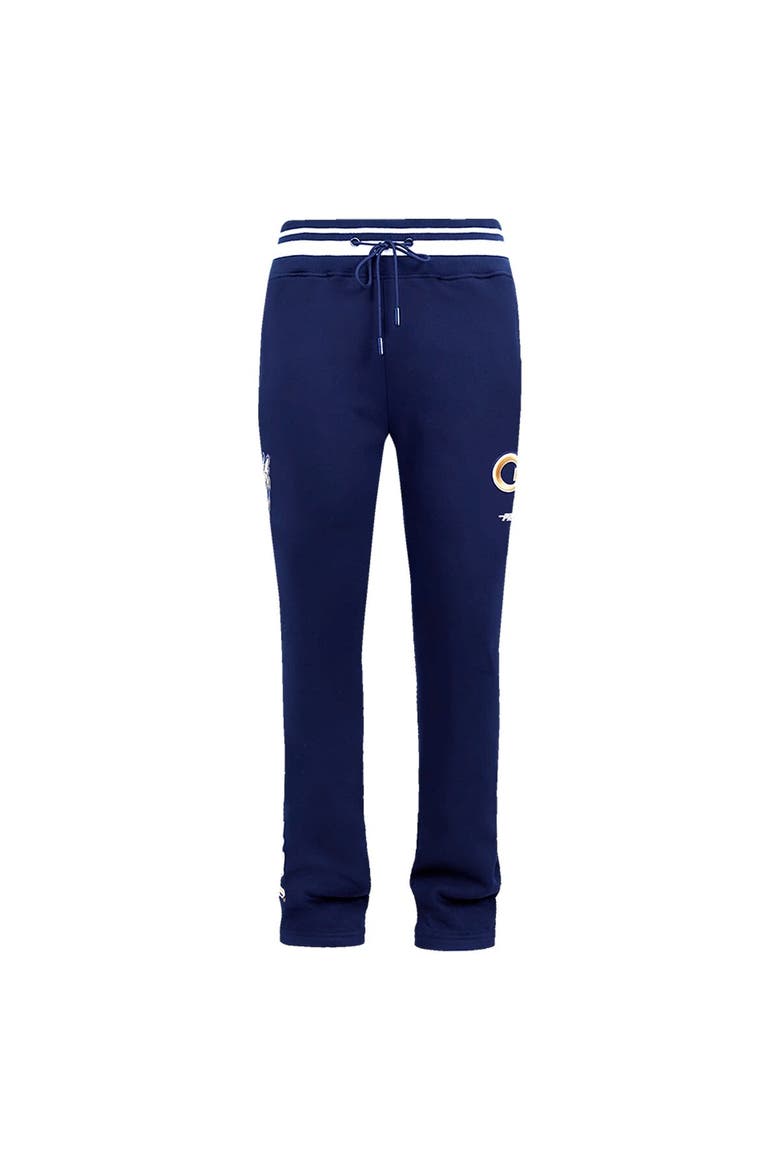 Men's Pro Standard Navy Georgia Tech Yellow Jackets Script Tail Fleece Sweatpants, Alternate, color, Navy