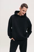 Ocio Men's Organic Cotton Teddy Oversized Hoodie