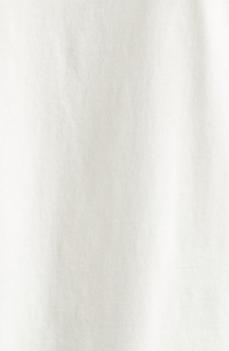 Moncler Logo Cotton Graphic T-Shirt, Alternate, color, Silk White