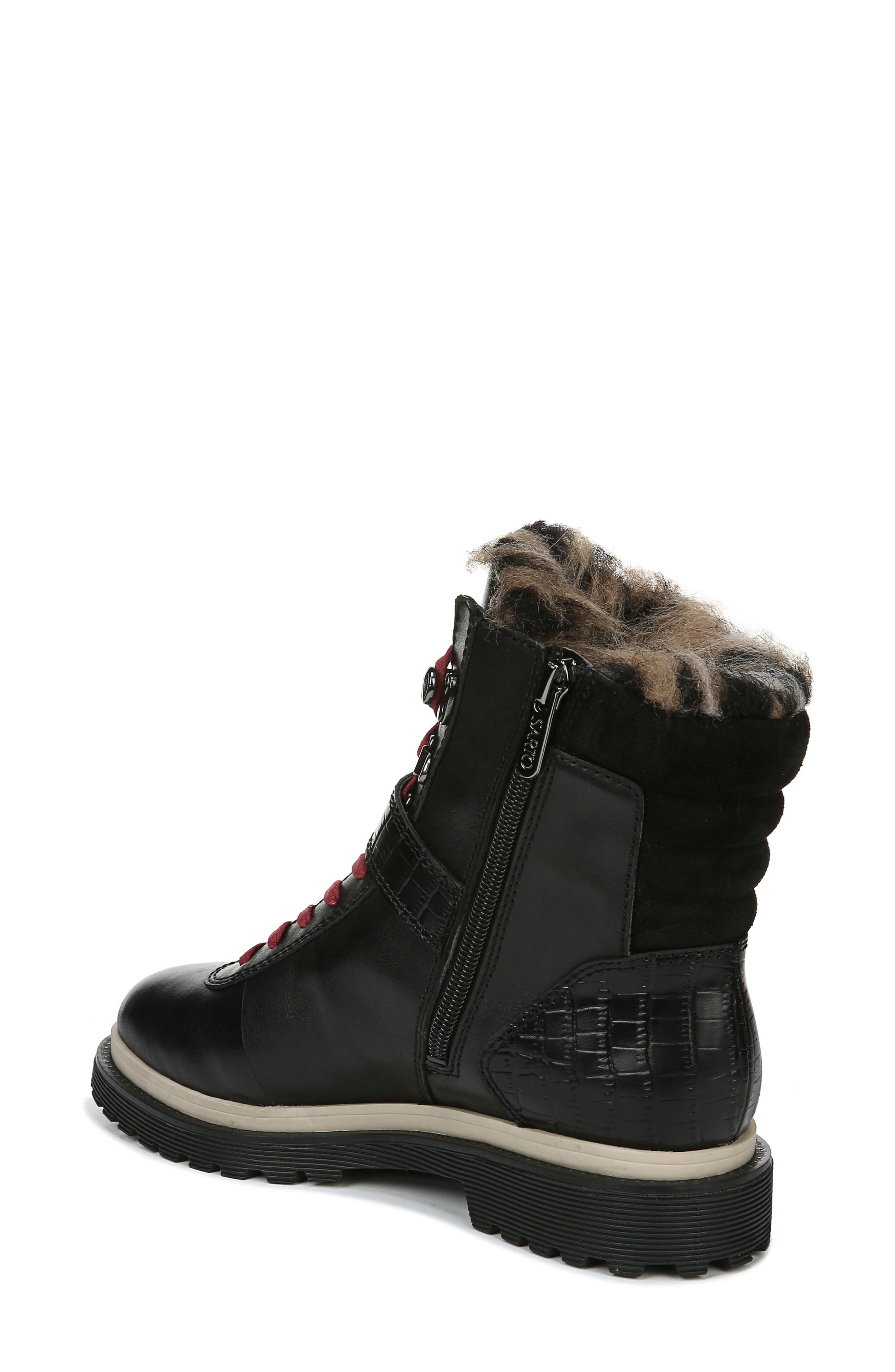 Alexia Bootie, Alternate, color, BLACK/ BLACK LEATHER MULTI