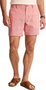 Tommy Bahama Beach Coast 7-Inch Flat Front Linen & Cotton Shorts