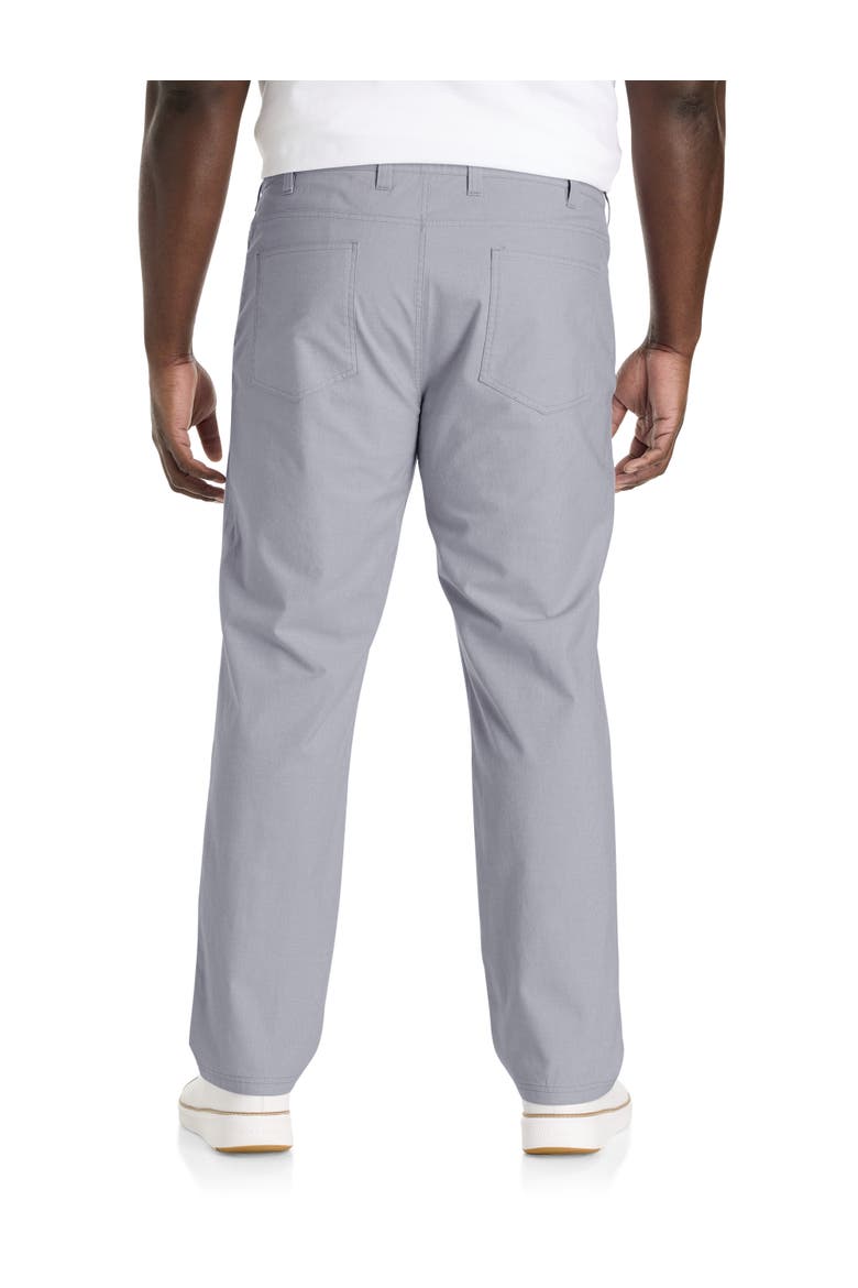 Big & Tall  Straight-Fit 5-Pocket Chambray Pants, Alternate, color, BLACKENED PEARL