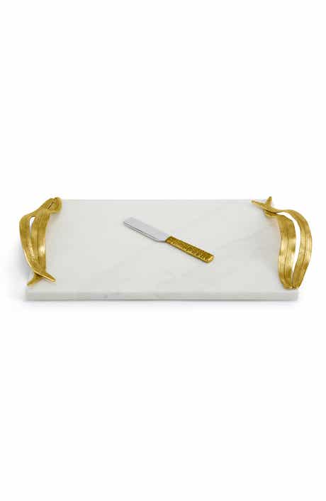 Michael Aram Palm Cheese Board & Knife