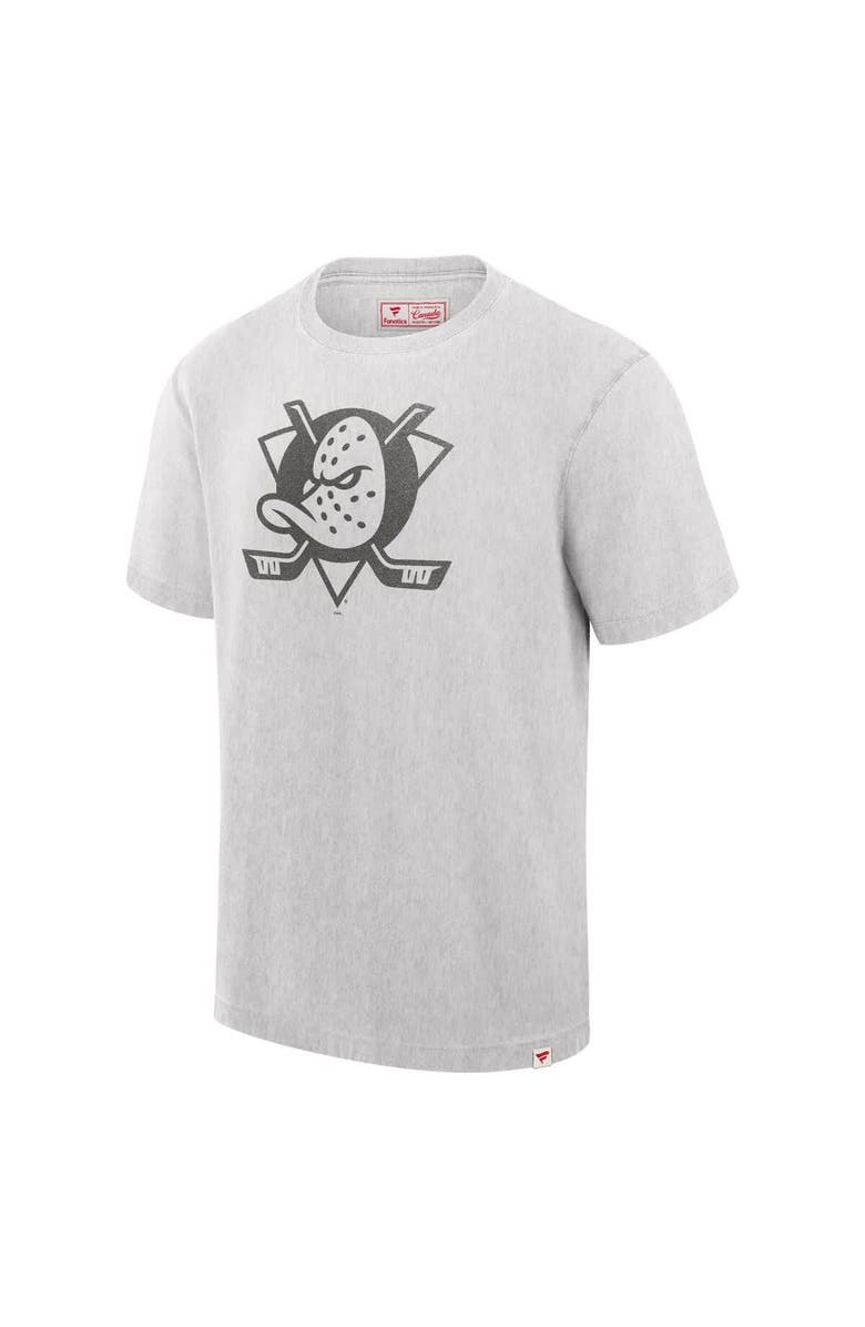 FANATICS Men's Fanatics Cream Anaheim Ducks Made in Canada T-Shirt, Alternate, color, Cream