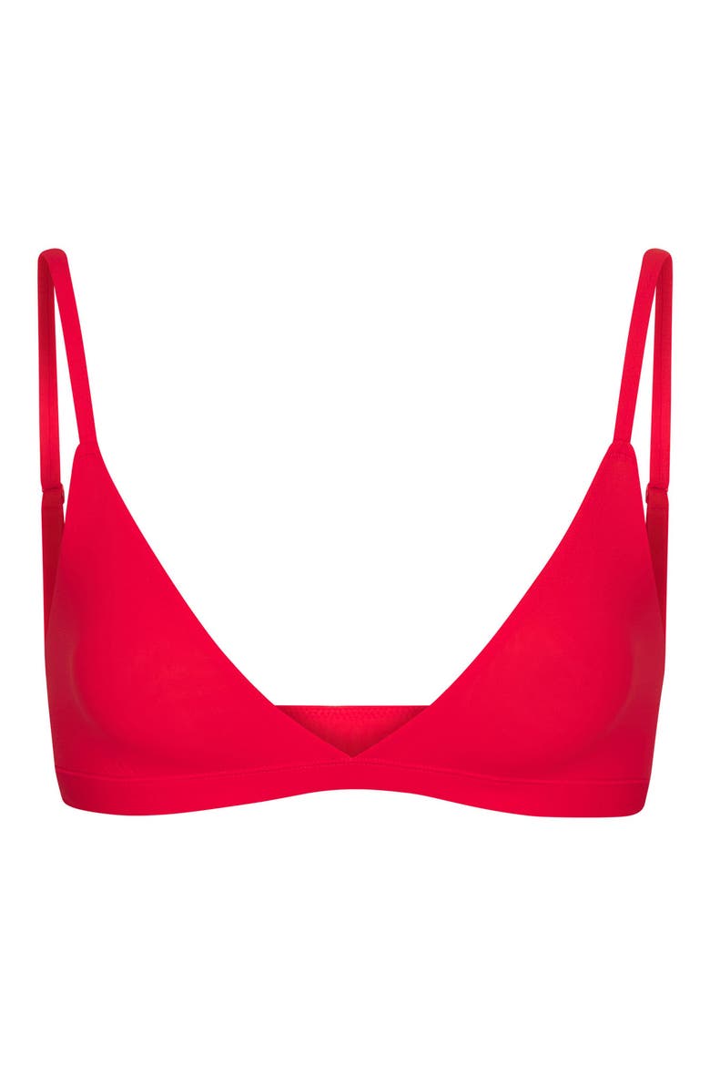 Fits Everybody Assorted 2-Pack Triangle Bralettes, Alternate, color, BRICK MULTI