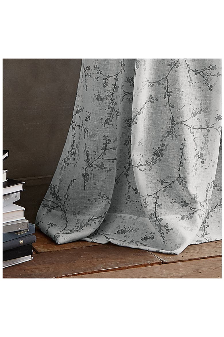 Promenade Set of 2 Curtain Panels, Alternate, color, PEWTER