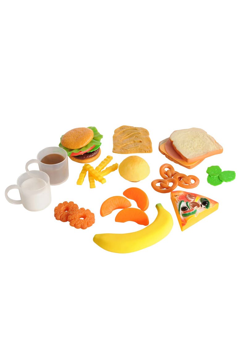 Life-size Pretend Play Lunch Meal Set - 32 Pieces, Main, color, Multicolored