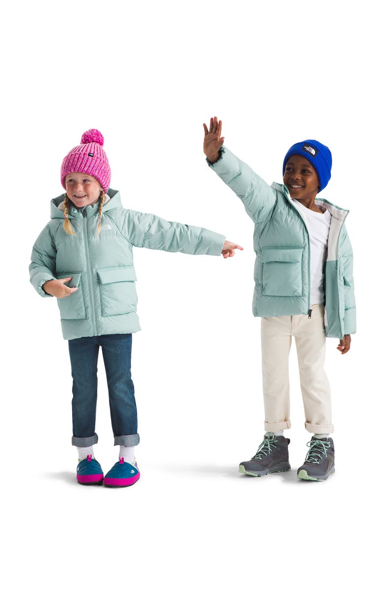 The North Face Kids' North Down Fleece Lined Short Parka, Alternate, color,
