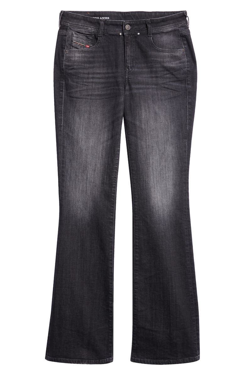 DIESEL<sup>®</sup> 1969 D-Ebbey Low Rise Bootcut Jeans, Alternate, color, Black Denim