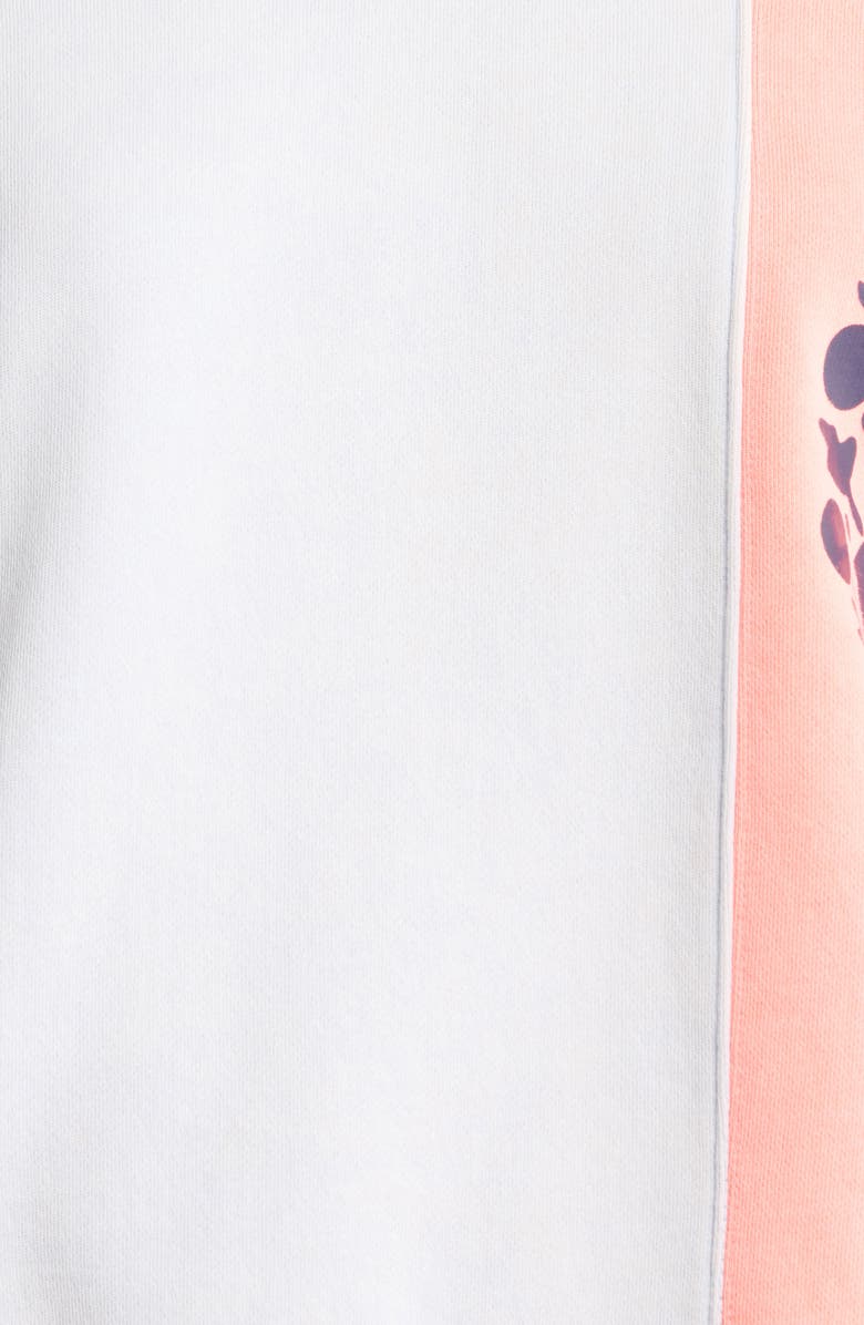Free People Intercept Logo Crewneck Sweatshirt, Alternate, color, Grapefruit