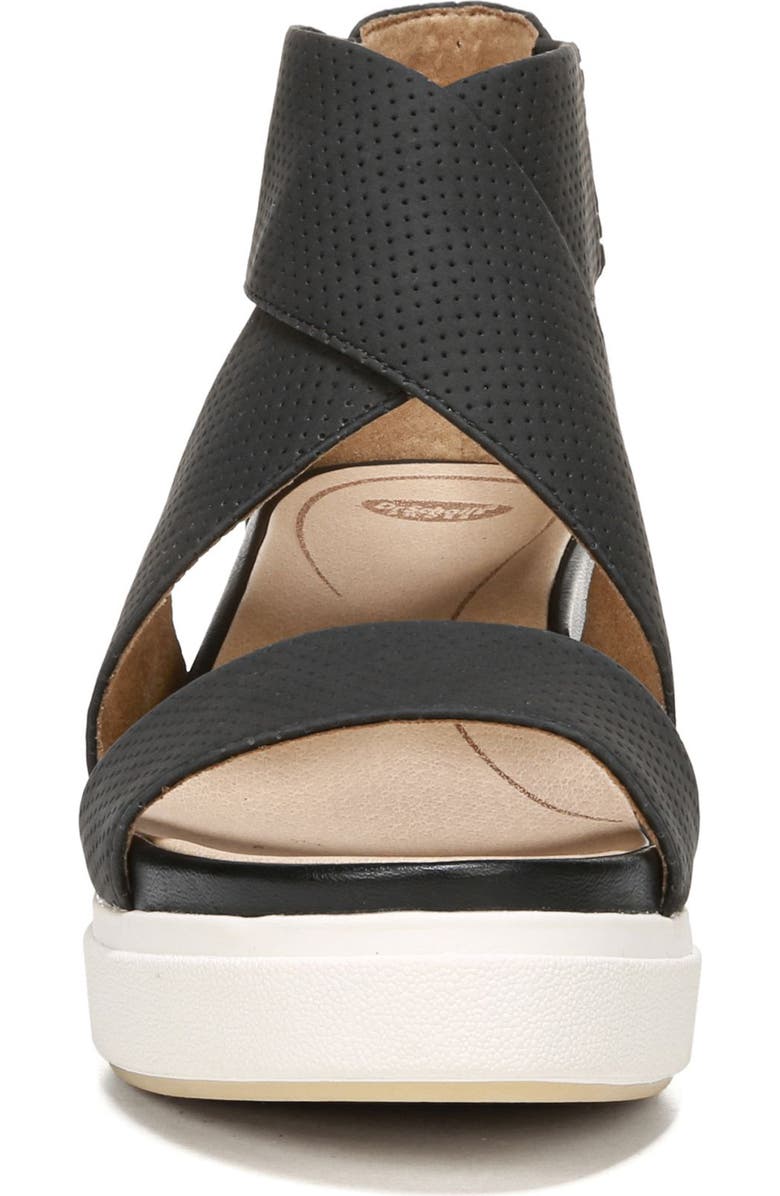 Dr. Scholl's Sheena Sport Sandal, Alternate, color, Black Faux Leather