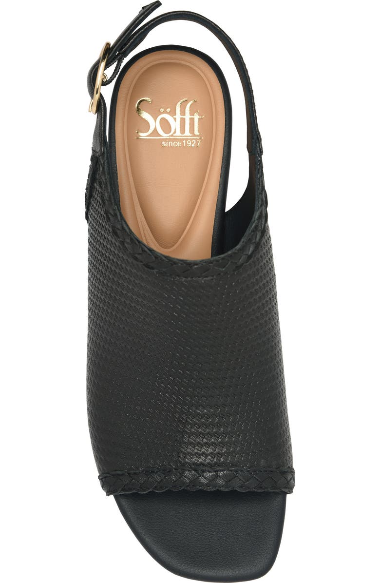 Söfft Lois Slingback Sandal, Alternate, color, Black