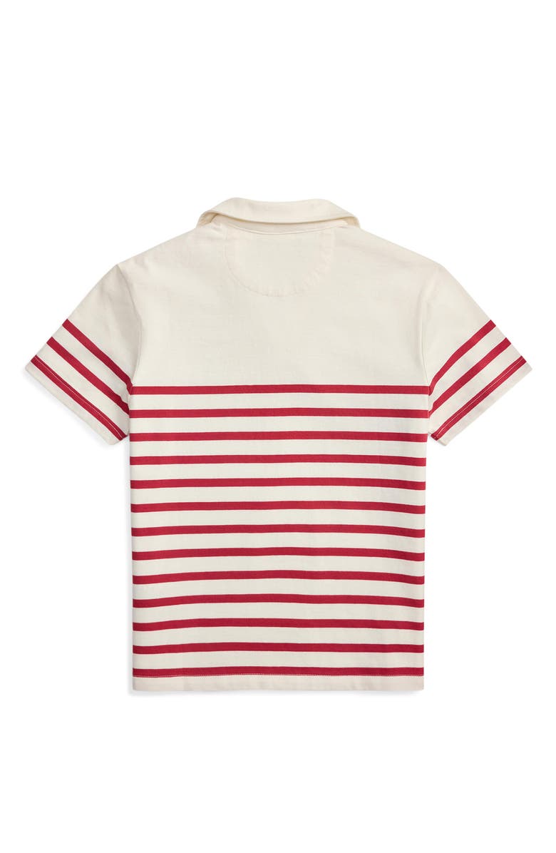 Polo Ralph Lauren Kids' Stripe Polo, Alternate, color, Nantucket Red Multi