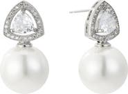Untamed Petals Legacy Pearl Drop Earrings