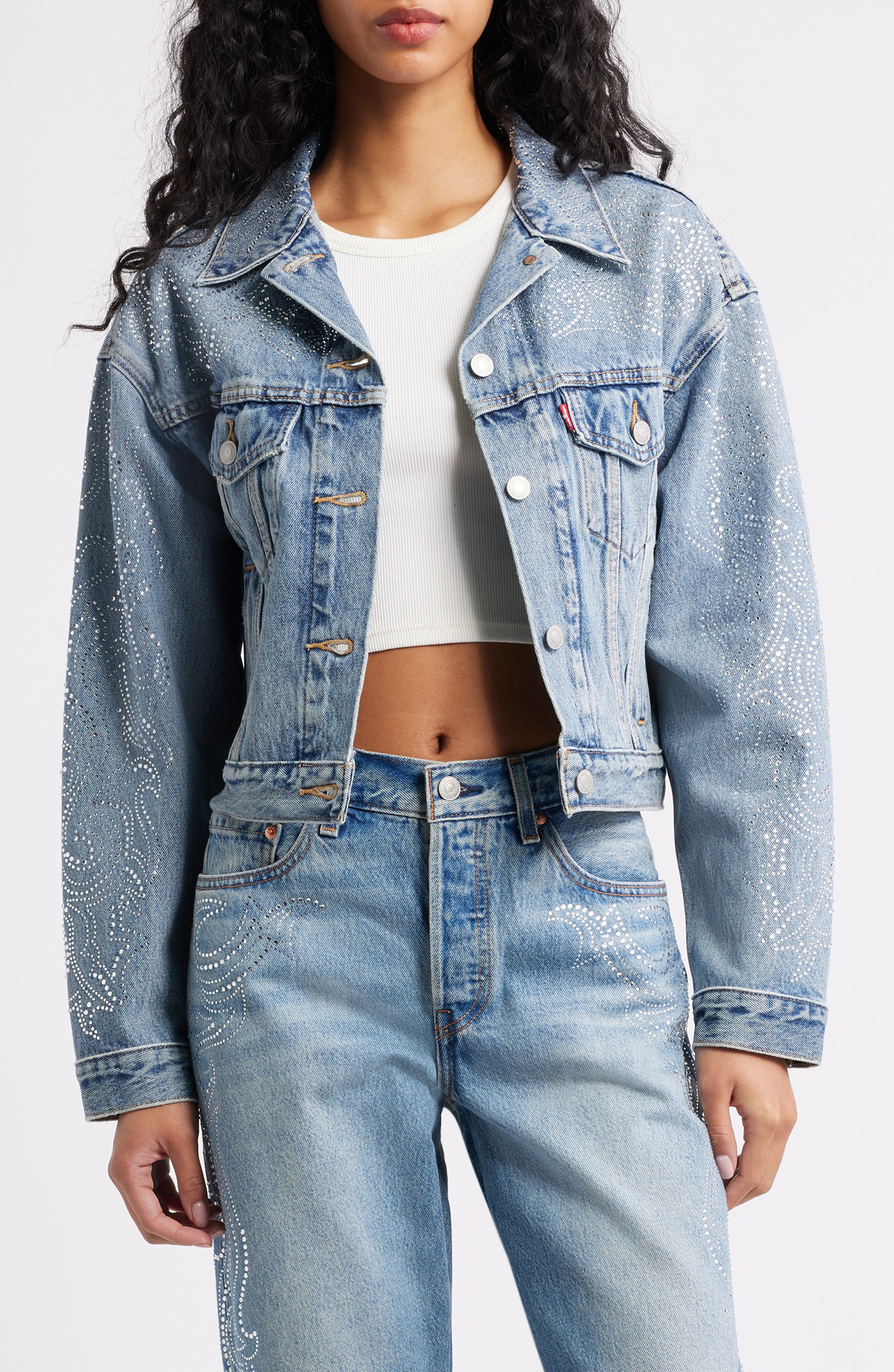 Levi's Shrunken '90s Denim Trucker Jacket