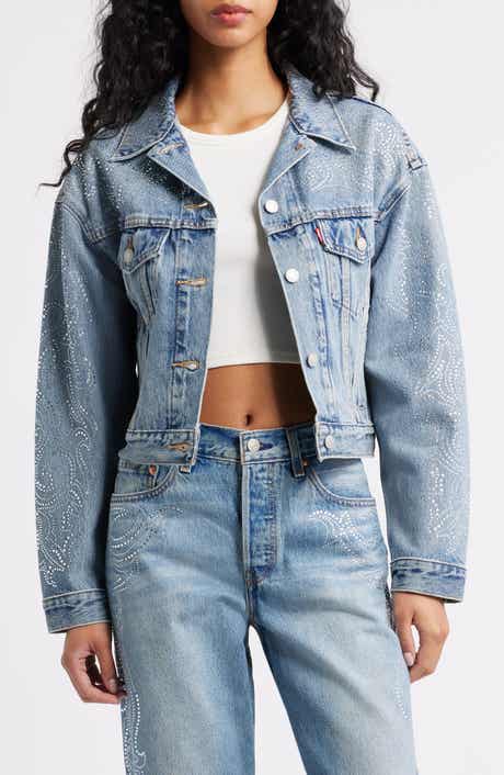Levi's Shrunken '90s Denim Trucker Jacket