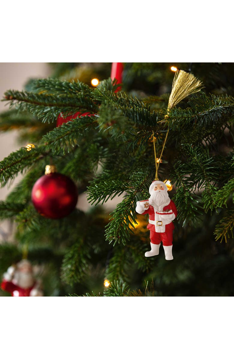 Villeroy & Boch Christmas Classics Santa Dated Ornament 2025, Alternate, color, Multi