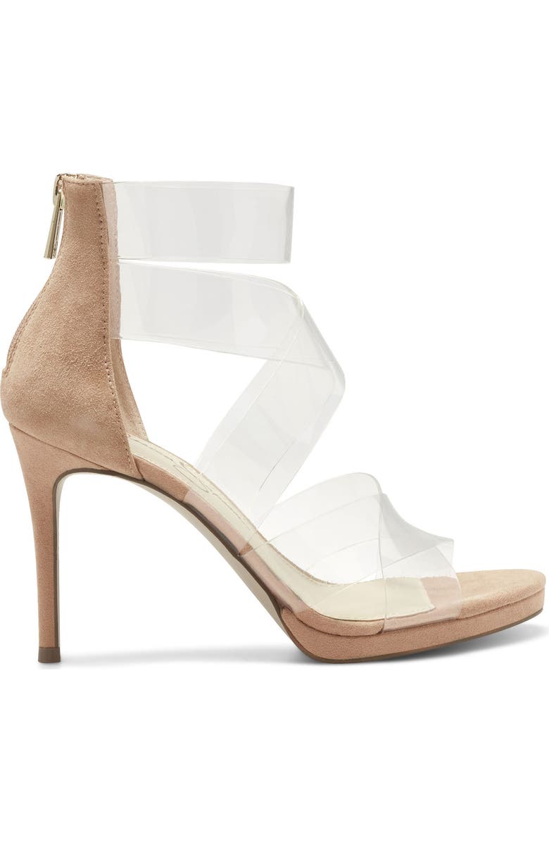 Jessica Simpson Dysti Clear Sandal, Alternate, color,