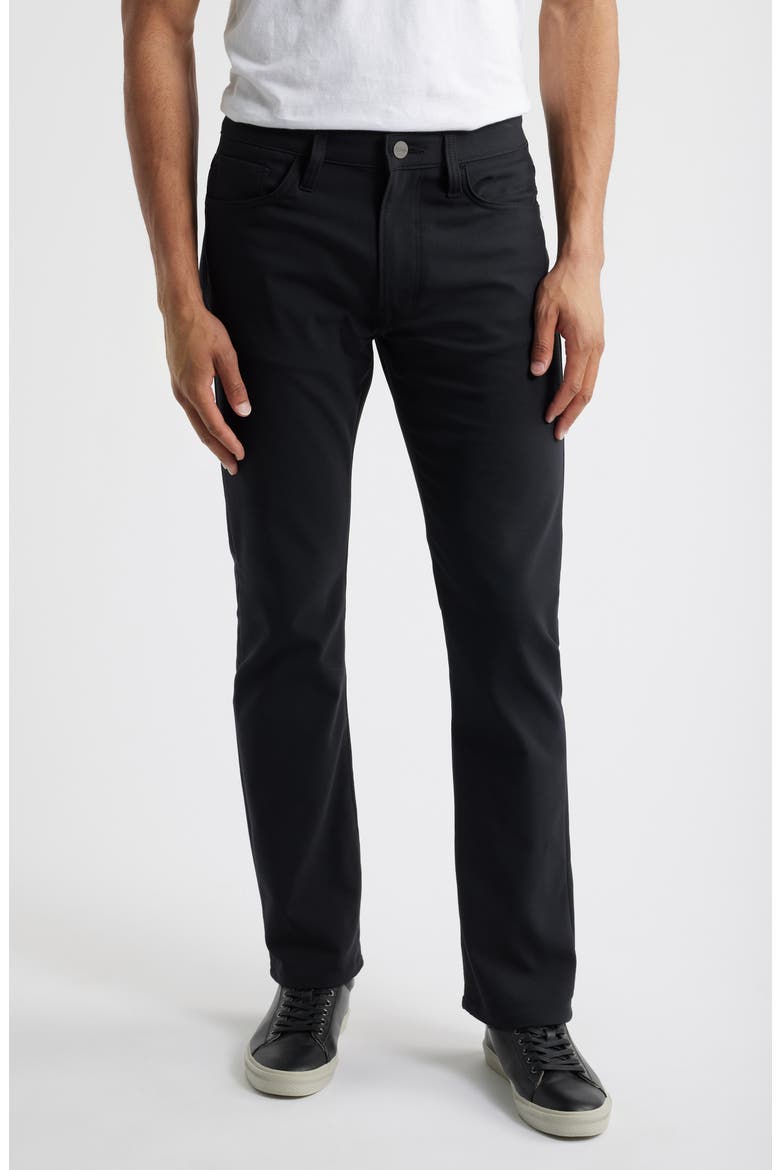 Courage Straight Leg Jeans, Main, color, BLACK COMMUTER