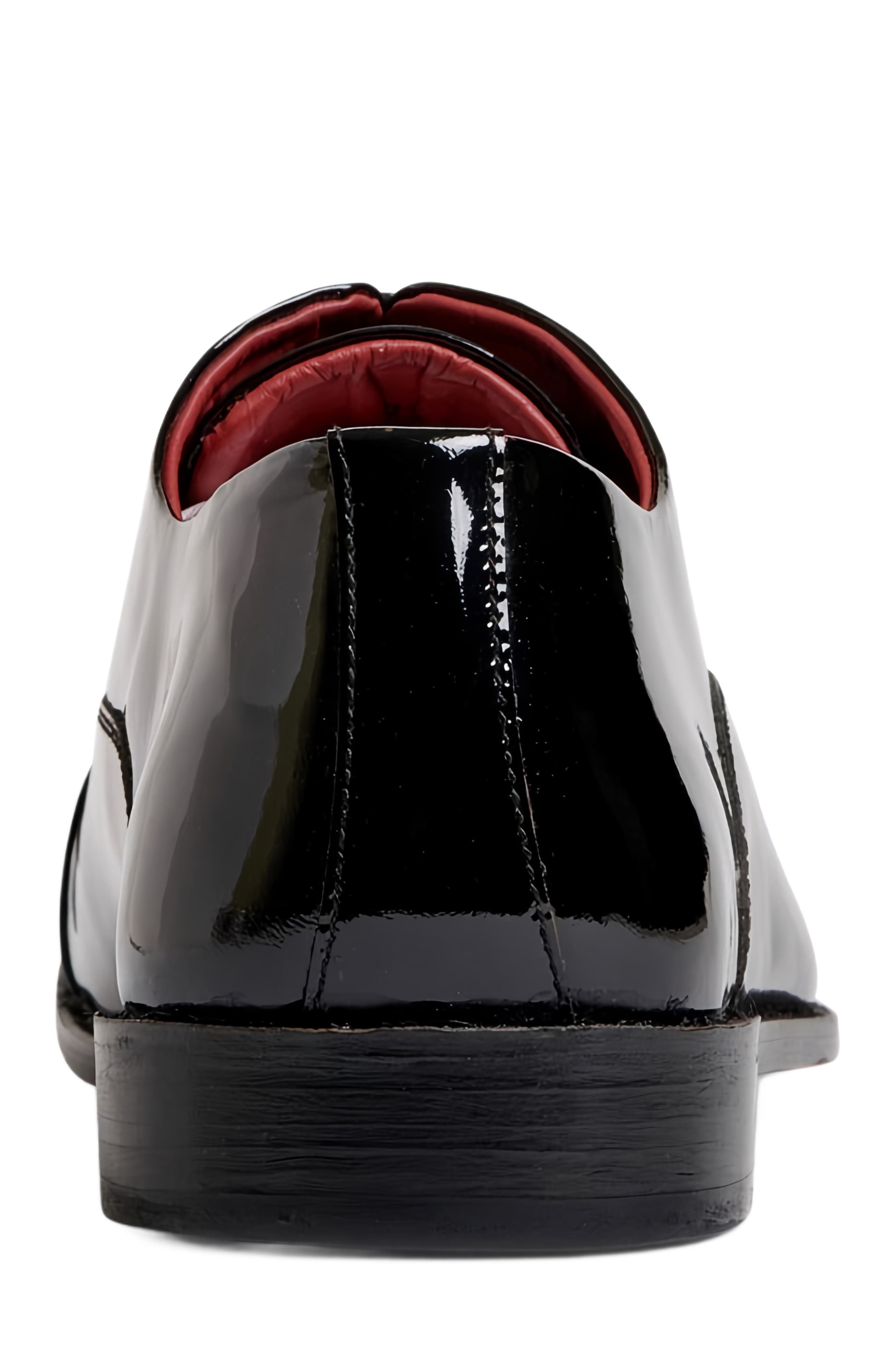 CARLOS SANTANA Tuxedos Patent Cap-toe Oxford, Alternate, color, Black Patent