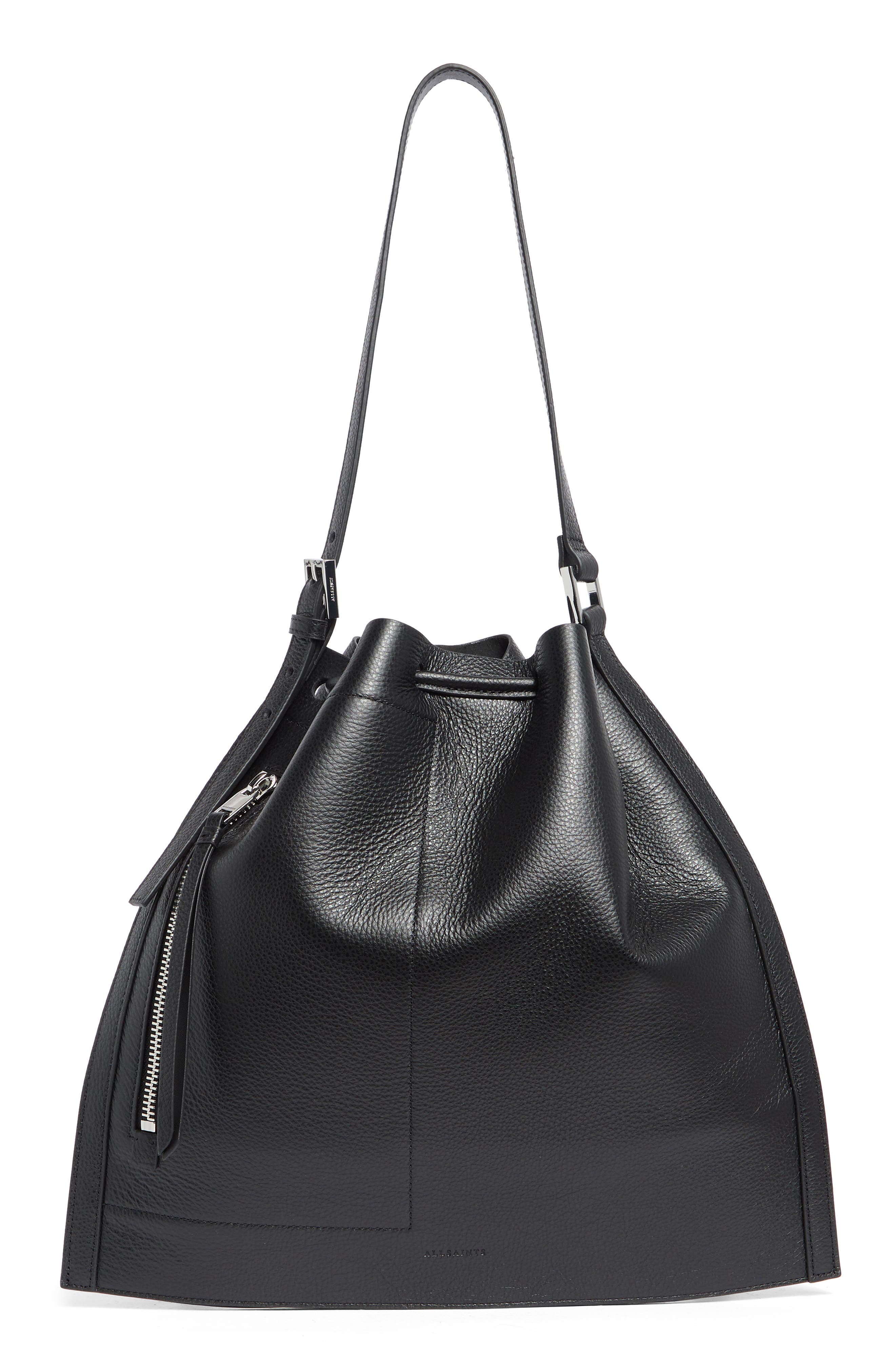 AllSaints Alpha Convertible Leather Backpack
