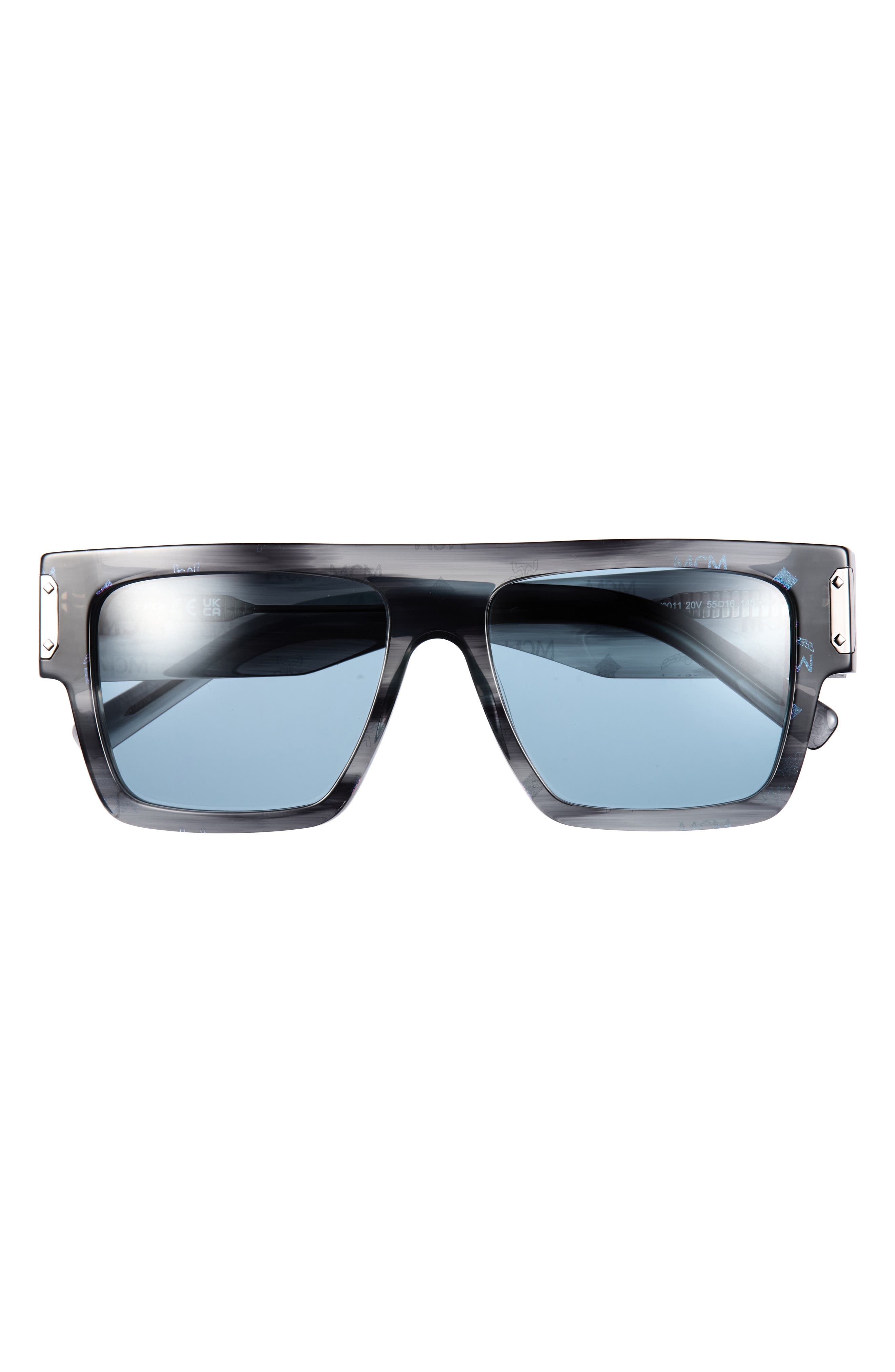 55mm Rectangular Sunglasses
