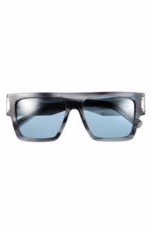 55mm Rectangular Sunglasses