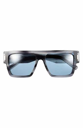 55mm Rectangular Sunglasses