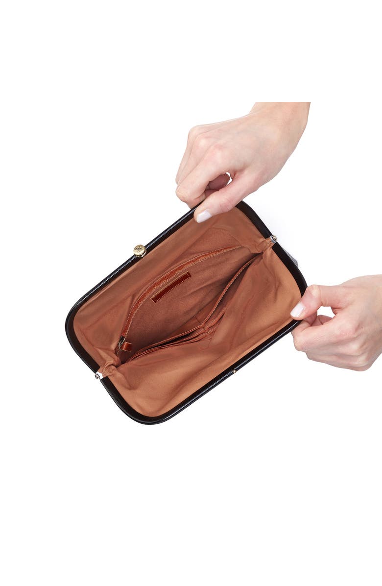 HOBO Lauren Leather Wristlet, Alternate, color,