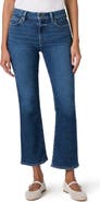 PAIGE Mason Mid Rise Crop Bootcut Jeans