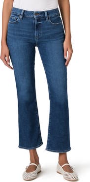 PAIGE Mason Mid Rise Crop Bootcut Jeans