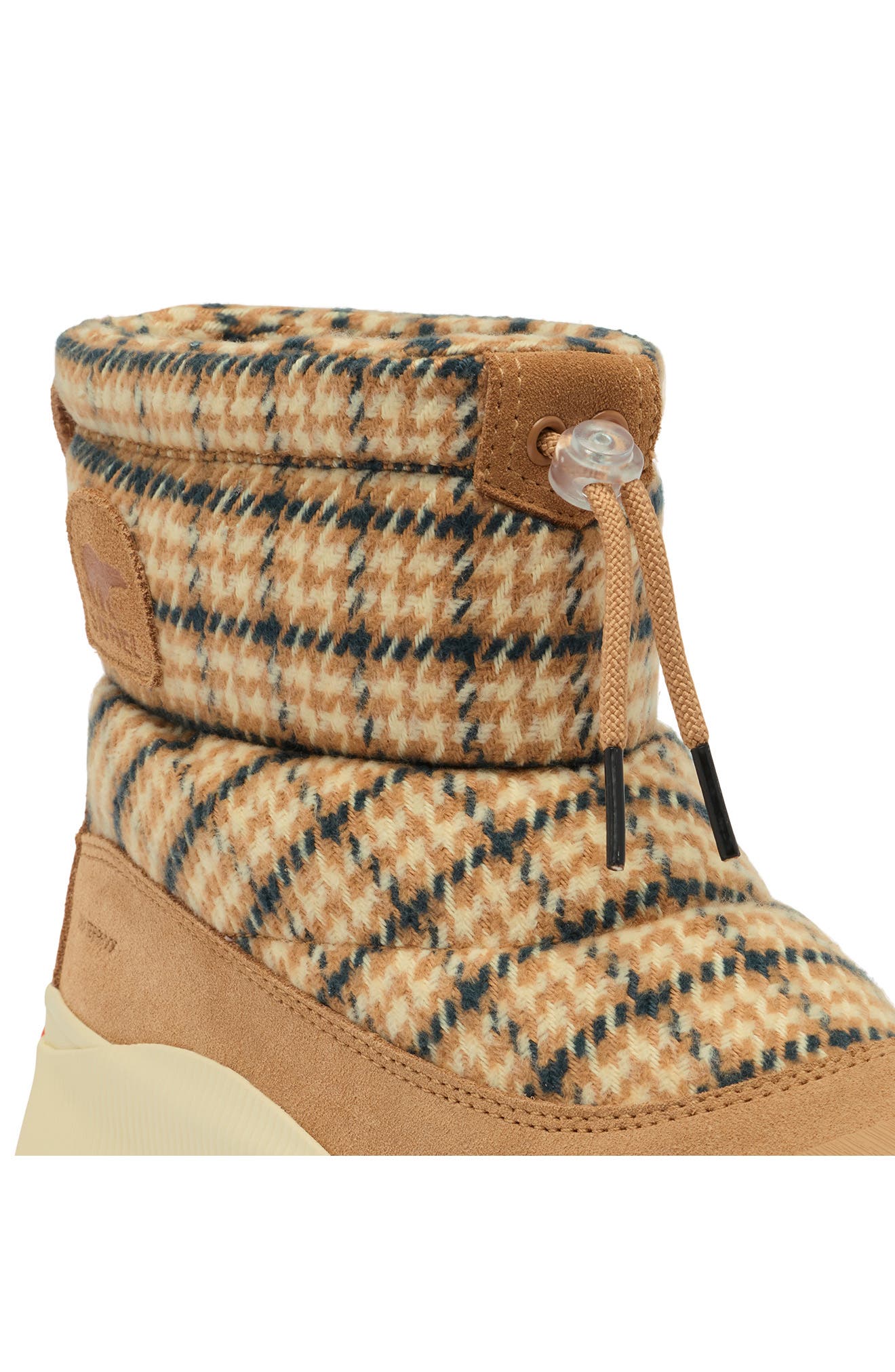 SOREL Out N About IV Puffy Lace-Up Waterproof Boot, Alternate, color, Tawny Buff/ Night Shadow