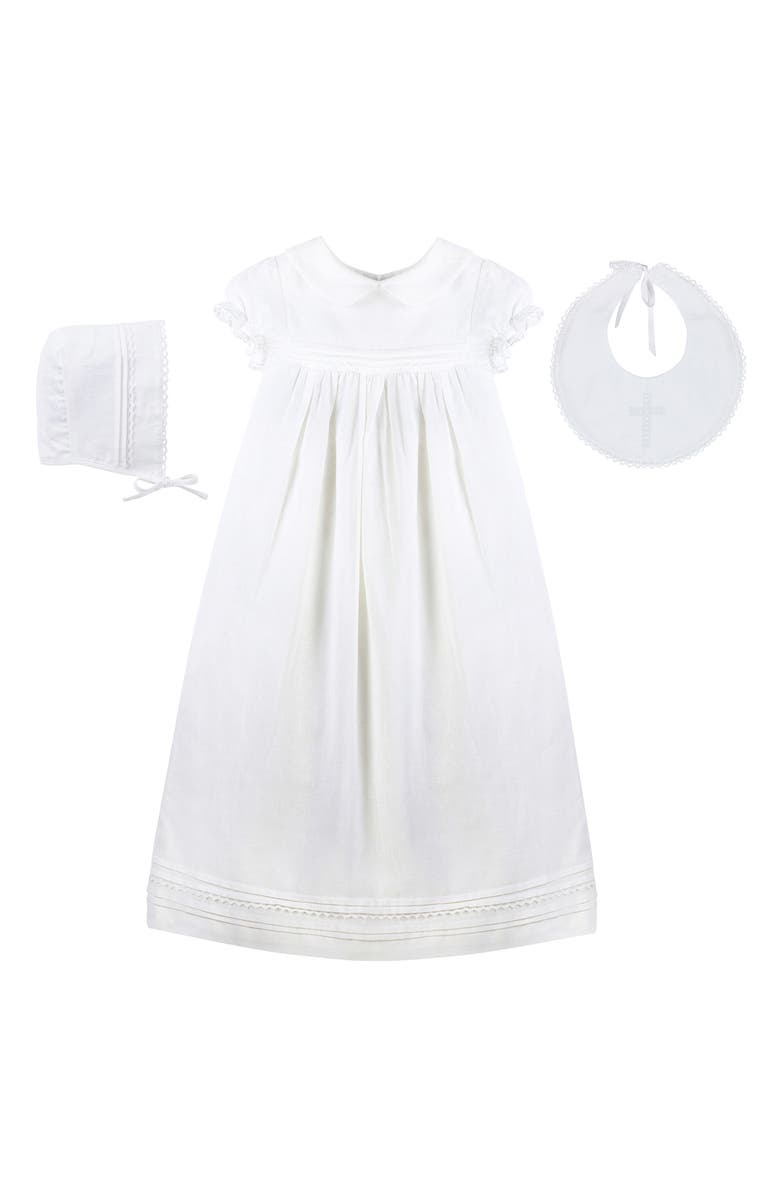 Carriage Boutique 3-Piece Christening Set, Main, color, 