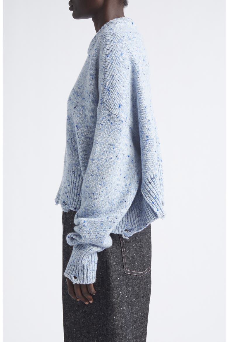 Avalanche Wool & Cashmere Blend Knit Sweater, Alternate, color, BLUE SKY