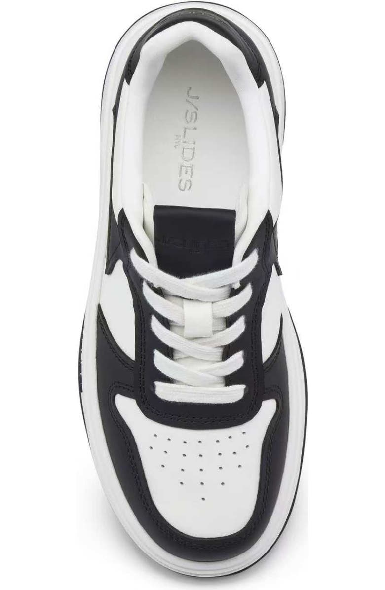 JSlides Footwear PEARL SNEAKER, Alternate, color, Black/White
