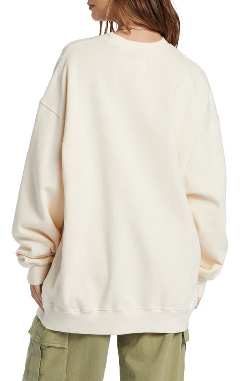 BILLABONG BILLABONG RIDE IN COTTON BLEND GRAPHIC SWEATSHIRT