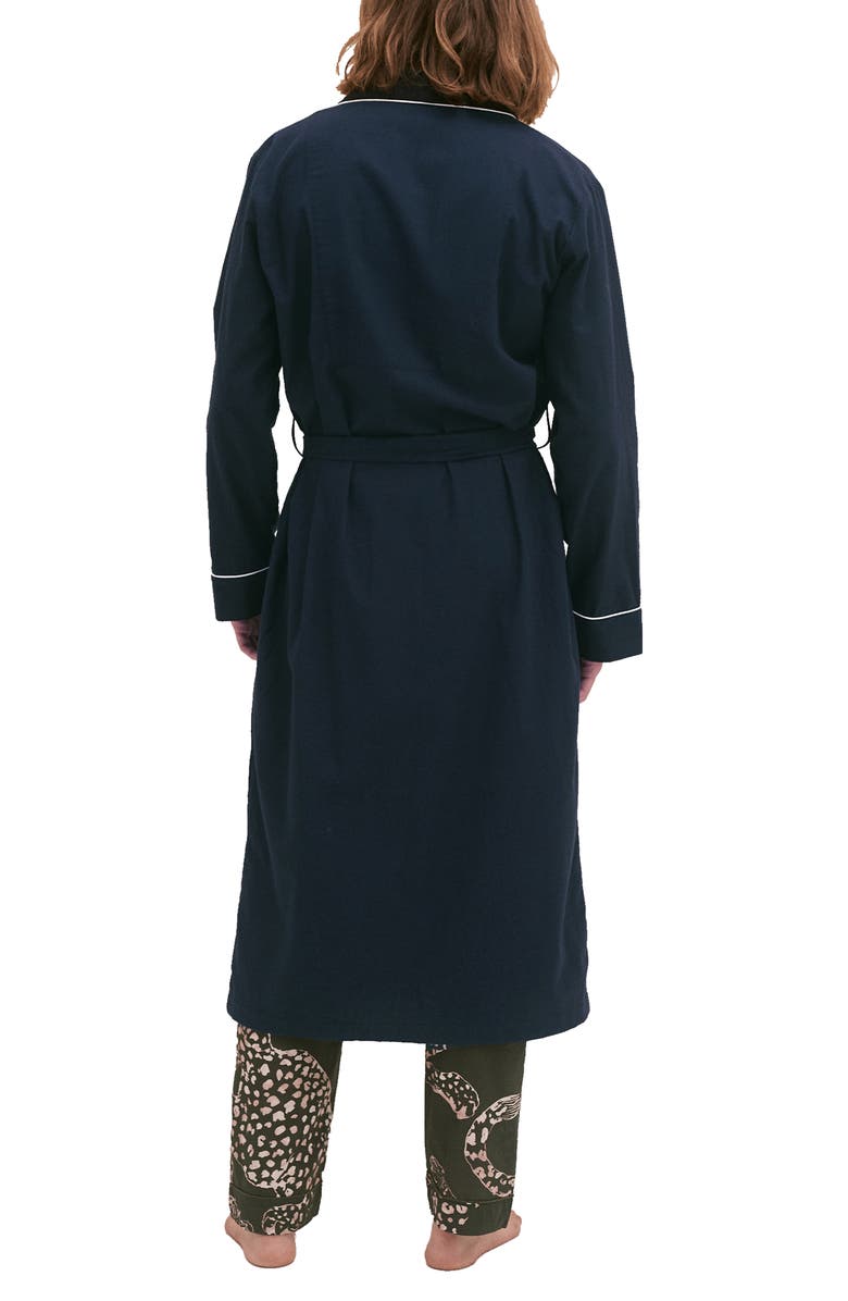 Desmond & Dempsey Brushed Cotton Robe, Alternate, color, 