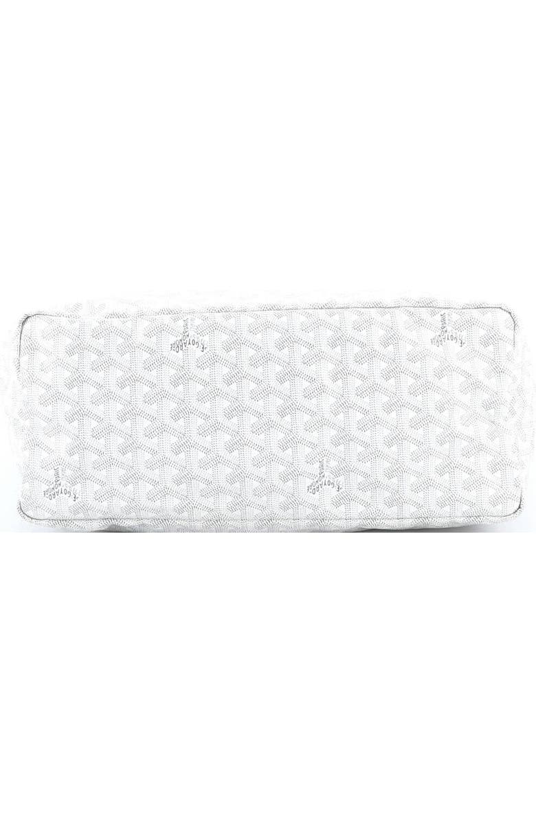 Pre-Owned Goyard Saint Louis Tote Coated Canvas PM, Alternate, color, White