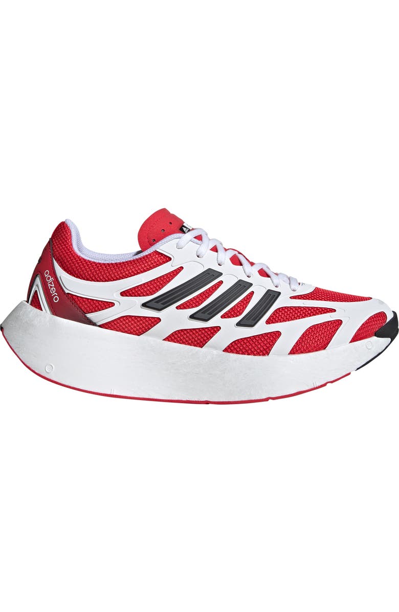 adidas Gender Inclusive Adizero Aruku Sneaker, Alternate, color, White/ Pure Ruby/ Black