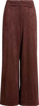 Wit & Wisdom Skyrise Patch Pocket Wide Leg Pants